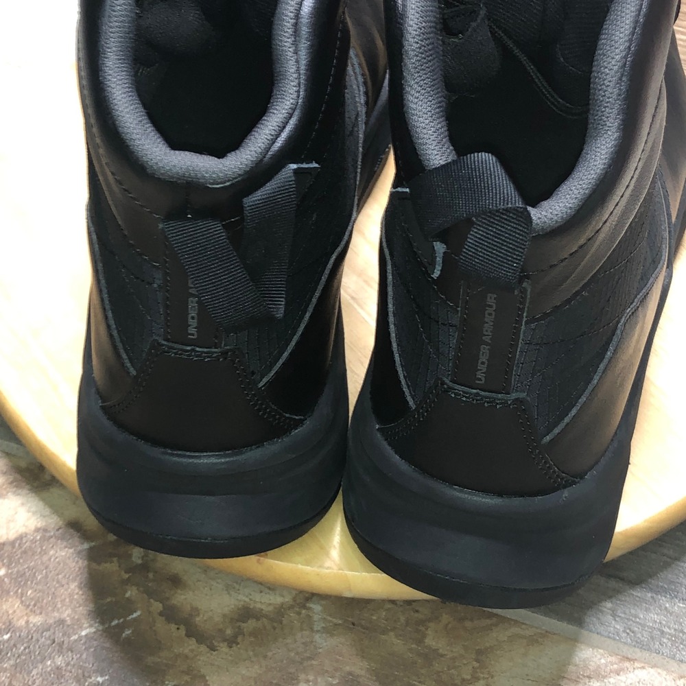 Under Armour Stellar G2 Tactical Boots Mens 12.5 US Black Leather 3025578-001 - Picture 14 of 16